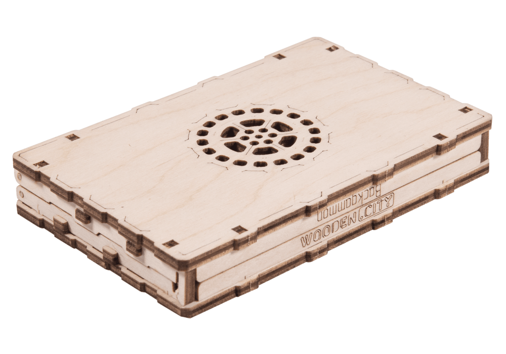 WOODEN.CITY – Backgammon - Spiel | 3D Holzpuzzle - Lama Welt