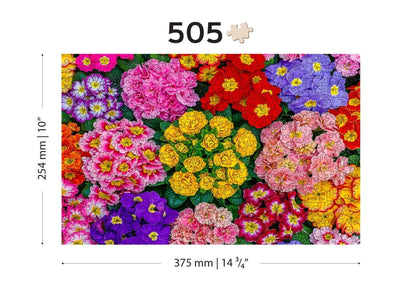 WOODEN.CITY – Blühende Blumen | 3D Holzpuzzle - Lama Welt