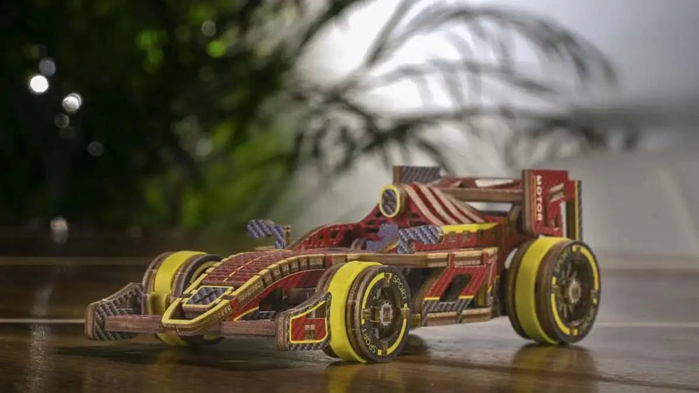 WOODEN.CITY – Bolid Le | 3D Holzpuzzle - Lama Welt