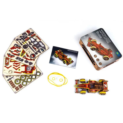 WOODEN.CITY – Bolid Le | 3D Holzpuzzle - Lama Welt