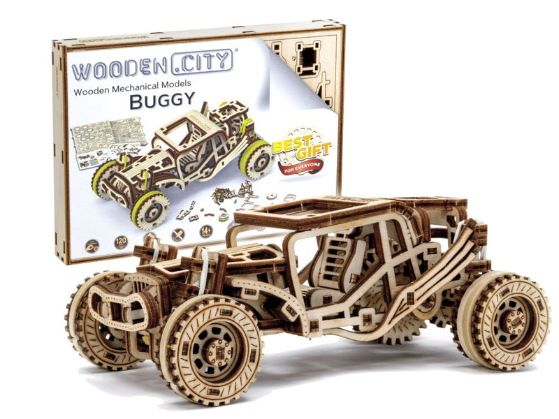 WOODEN.CITY – Buggy | 3D Holzpuzzle - Lama Welt