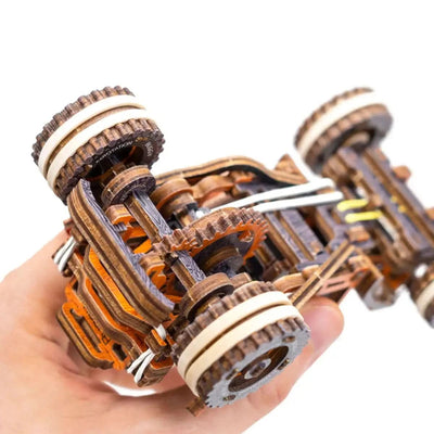 WOODEN.CITY – Buggy Le | 3D Holzpuzzle - Lama Welt