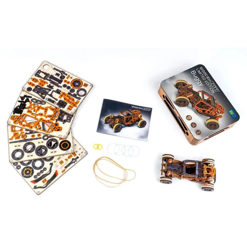 WOODEN.CITY – Buggy Le | 3D Holzpuzzle - Lama Welt