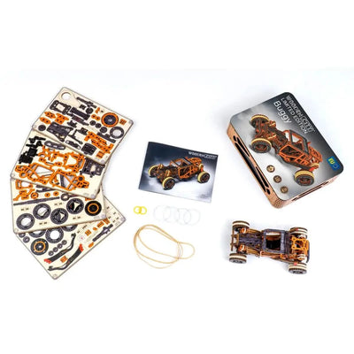 WOODEN.CITY – Buggy Le | 3D Holzpuzzle - Lama Welt