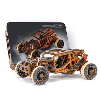 WOODEN.CITY – Buggy Le | 3D Holzpuzzle - Lama Welt