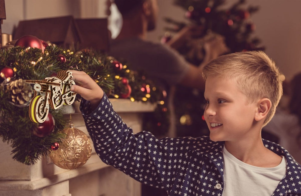 WOODEN.CITY – Café Racer | 3D Holzpuzzle - Lama Welt