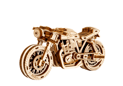 WOODEN.CITY – Café Racer | 3D Holzpuzzle - Lama Welt