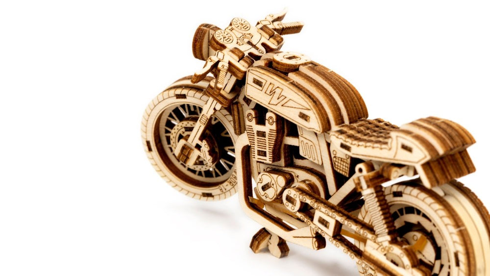 WOODEN.CITY – Café Racer | 3D Holzpuzzle - Lama Welt