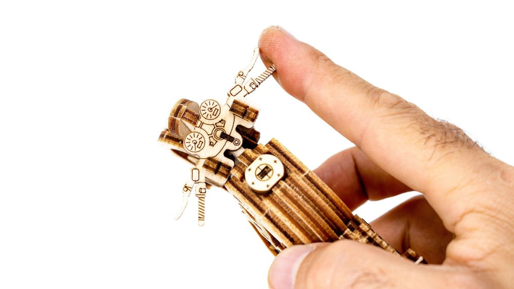 WOODEN.CITY – Café Racer | 3D Holzpuzzle - Lama Welt