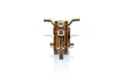 WOODEN.CITY – Chopper Widget | 3D Holzpuzzle - Lama Welt