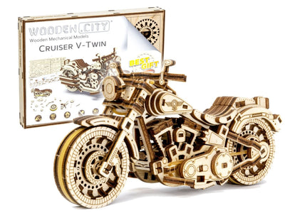 WOODEN.CITY – Cruiser V - Twin | 3D Holzpuzzle - Lama Welt