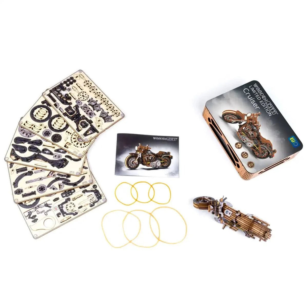 WOODEN.CITY – Cruiser V - Twin Le | 3D Holzpuzzle - Lama Welt