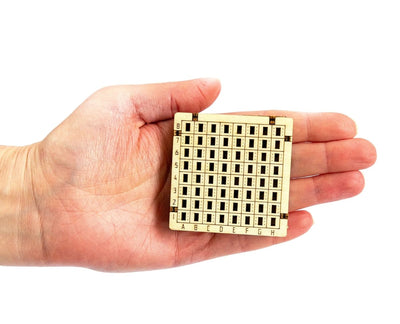 WOODEN.CITY – Dame - Spiel | 3D Holzpuzzle - Lama Welt