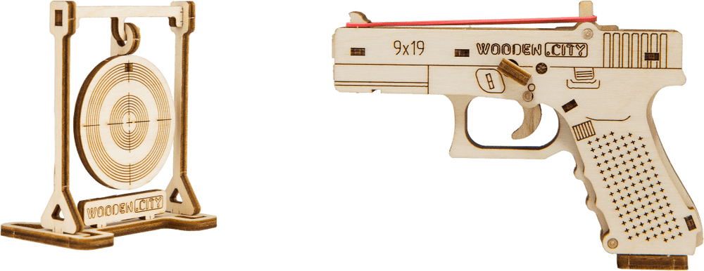 WOODEN.CITY – Der Wächter Glk - 19 | 3D Holzpuzzle - Lama Welt