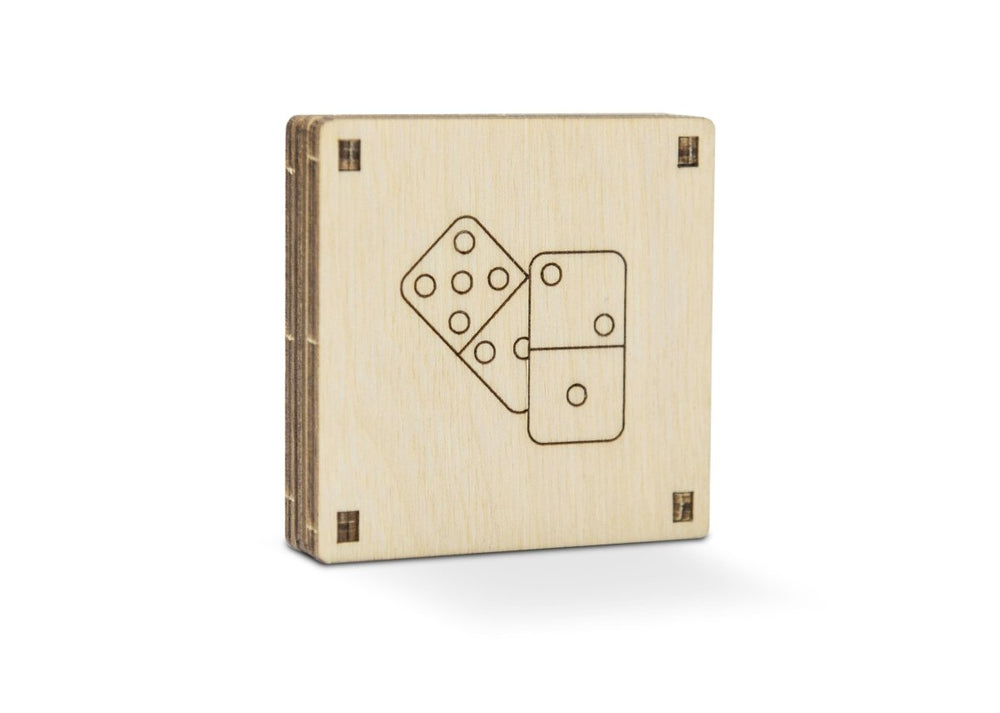 WOODEN.CITY – Domino | 3D Holzpuzzle - Lama Welt