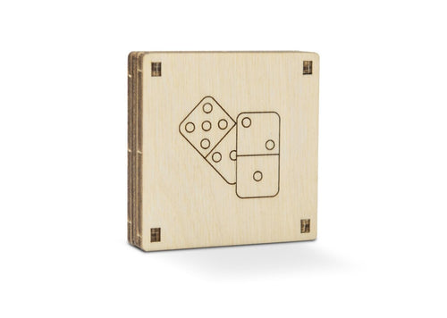 WOODEN.CITY – Domino | 3D Holzpuzzle - Lama Welt
