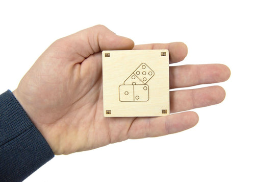 WOODEN.CITY – Domino | 3D Holzpuzzle - Lama Welt