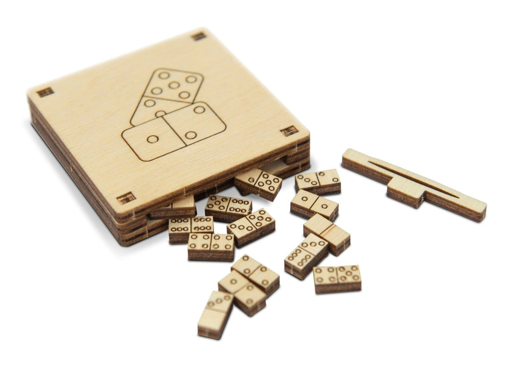 WOODEN.CITY – Domino | 3D Holzpuzzle - Lama Welt