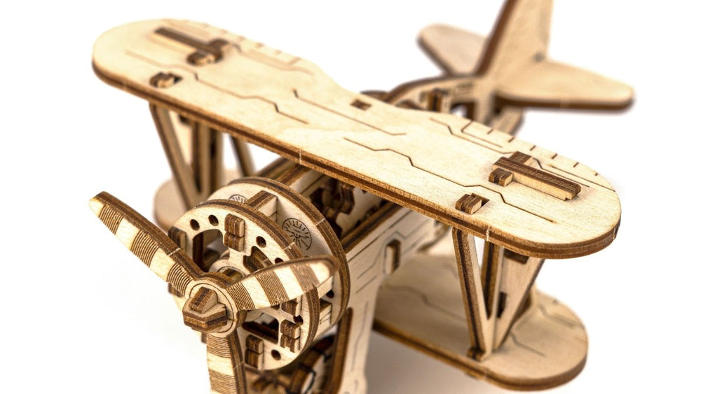 WOODEN.CITY – Doppeldecker | 3D Holzpuzzle - Lama Welt