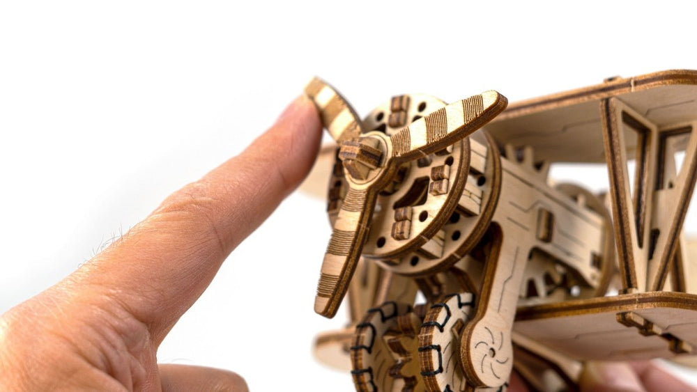 WOODEN.CITY – Doppeldecker | 3D Holzpuzzle - Lama Welt