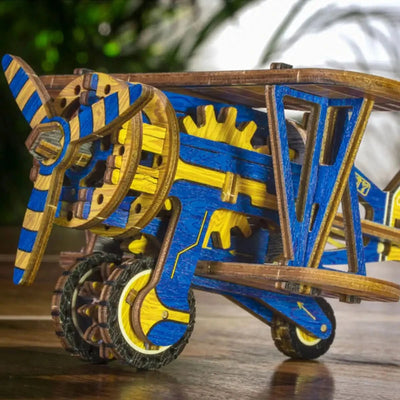 WOODEN.CITY – Doppeldecker Le | 3D Holzpuzzle - Lama Welt