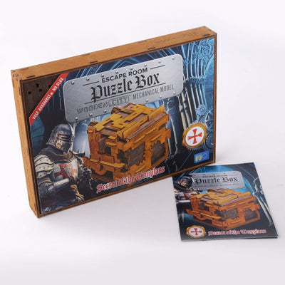 WOODEN.CITY – Escape Room Puzzle Box | 3D Holzpuzzle - Lama Welt