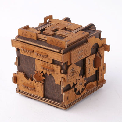 WOODEN.CITY – Escape Room Puzzle Box | 3D Holzpuzzle - Lama Welt