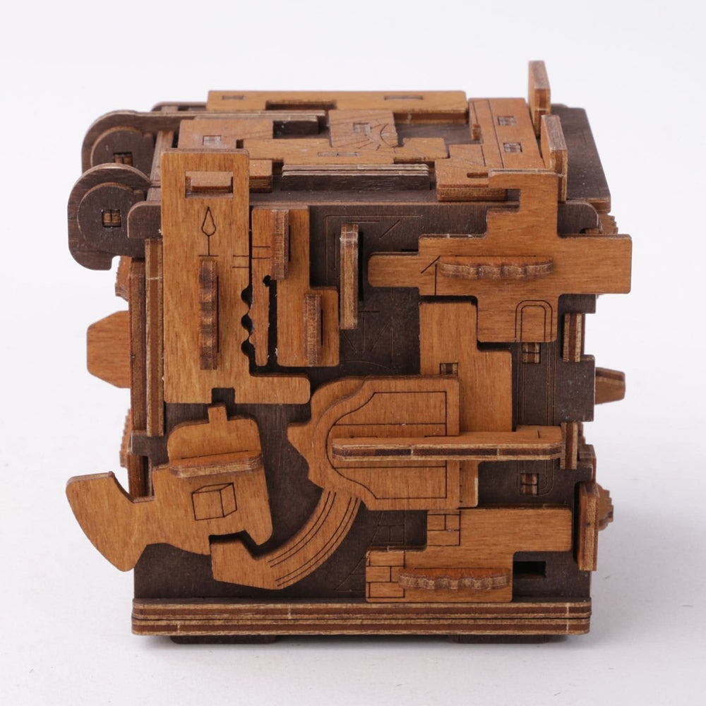 WOODEN.CITY – Escape Room Puzzle Box | 3D Holzpuzzle - Lama Welt