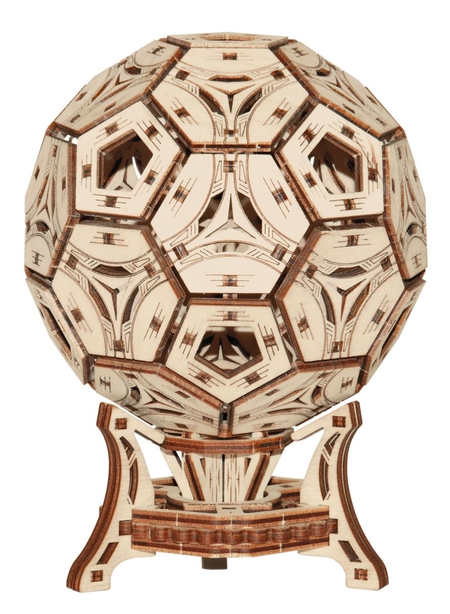 WOODEN.CITY – Fußball - Weltcup Multifunktional - Organizer | 3D Holzpuzzle - Lama Welt