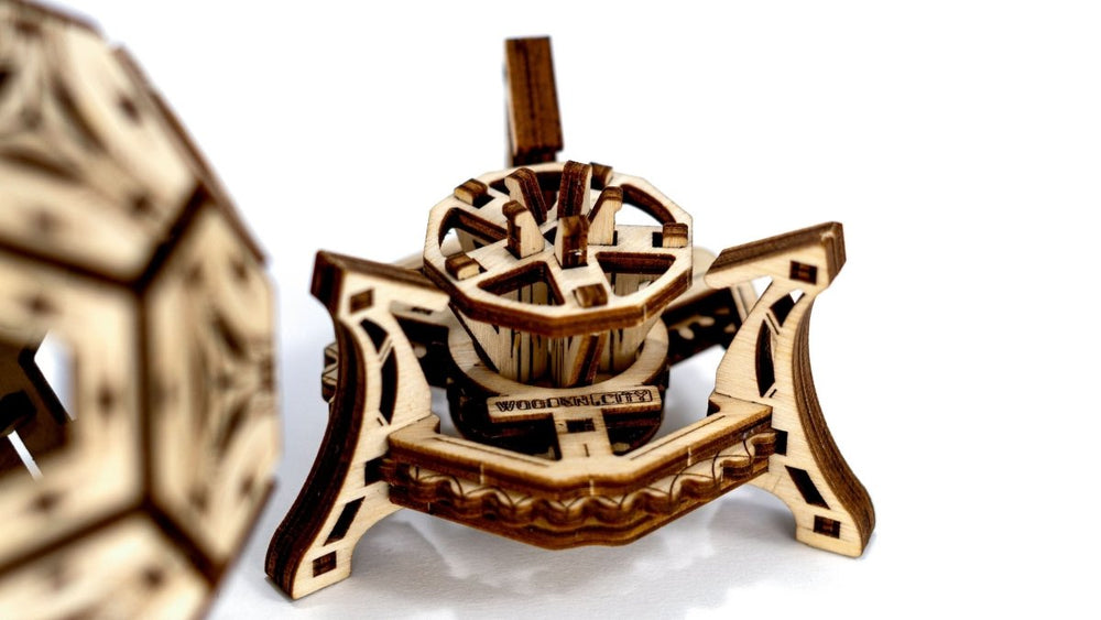 WOODEN.CITY – Fußball - Weltcup Multifunktional - Organizer | 3D Holzpuzzle - Lama Welt