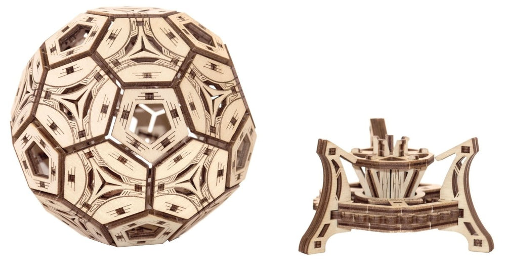 WOODEN.CITY – Fußball - Weltcup Multifunktional - Organizer | 3D Holzpuzzle - Lama Welt