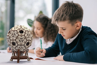 WOODEN.CITY – Fußball - Weltcup Multifunktional - Organizer | 3D Holzpuzzle - Lama Welt