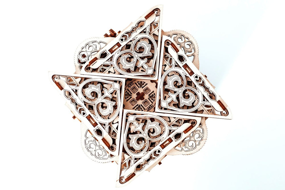 WOODEN.CITY – Geheimbox | 3D Holzpuzzle - Lama Welt