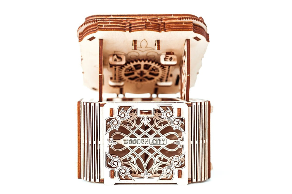 WOODEN.CITY – Geheimbox | 3D Holzpuzzle - Lama Welt