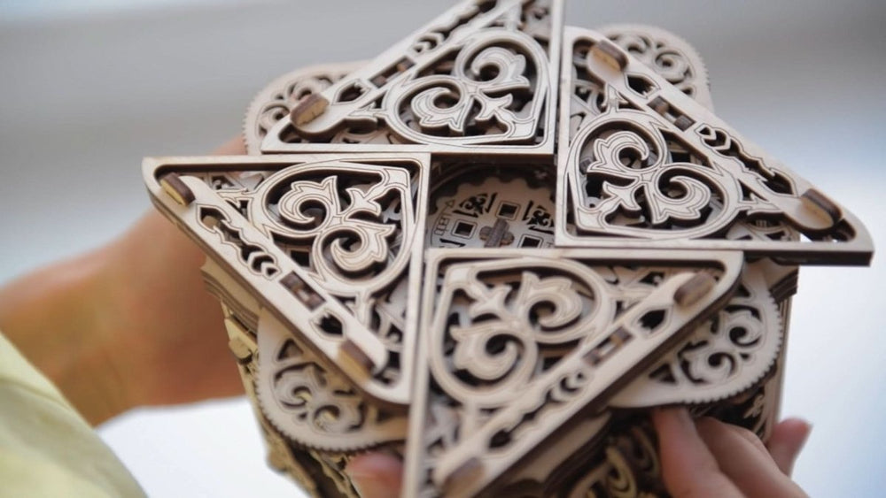 WOODEN.CITY – Geheimbox | 3D Holzpuzzle - Lama Welt