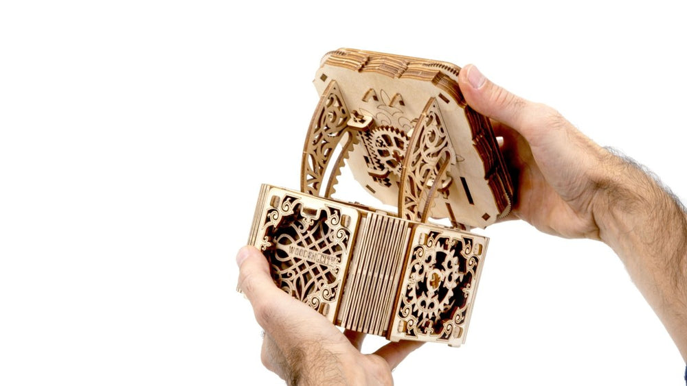 WOODEN.CITY – Geheimbox | 3D Holzpuzzle - Lama Welt