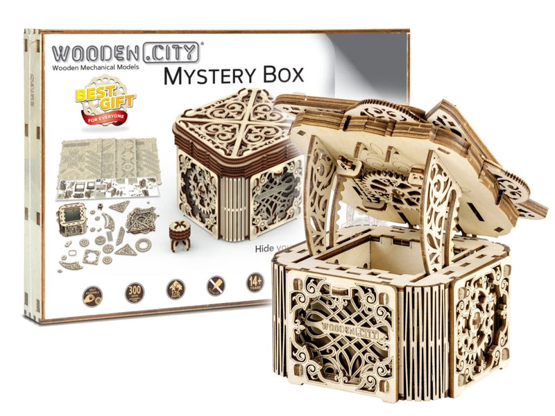 WOODEN.CITY – Geheimbox | 3D Holzpuzzle - Lama Welt