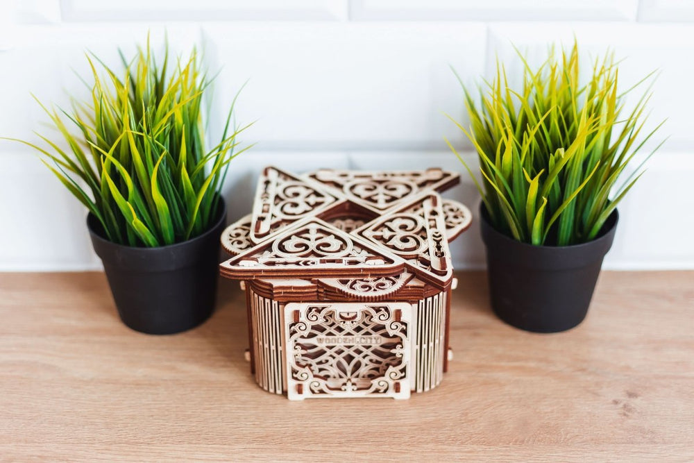 WOODEN.CITY – Geheimbox | 3D Holzpuzzle - Lama Welt