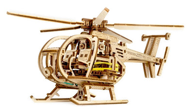 WOODEN.CITY – Helikopter | 3D Holzpuzzle - Lama Welt