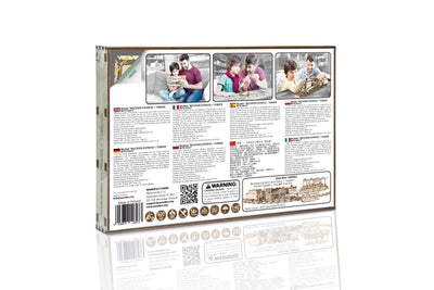 WOODEN.CITY – Holzexpress Mit Tender Und Gleisen | 3D Holzpuzzle - Lama Welt