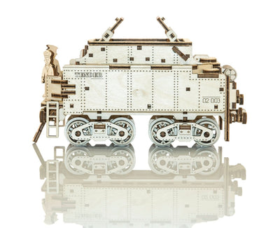 WOODEN.CITY – Holzexpress Mit Tender Und Gleisen | 3D Holzpuzzle - Lama Welt