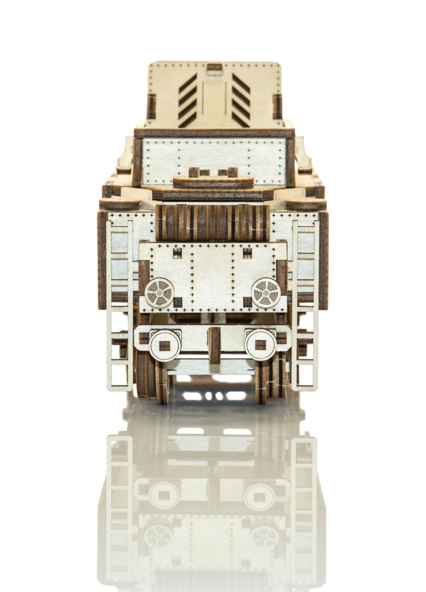 WOODEN.CITY – Holzexpress Mit Tender Und Gleisen | 3D Holzpuzzle - Lama Welt