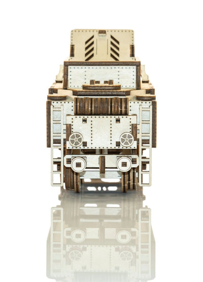WOODEN.CITY – Holzexpress Mit Tender Und Gleisen | 3D Holzpuzzle - Lama Welt