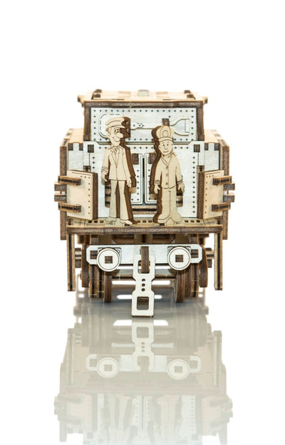 WOODEN.CITY – Holzexpress Mit Tender Und Gleisen | 3D Holzpuzzle - Lama Welt