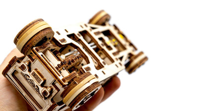 WOODEN.CITY – Hot Rod | 3D Holzpuzzle - Lama Welt