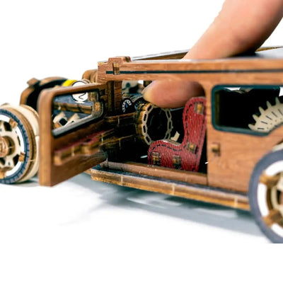 WOODEN.CITY – Hot Rod Le | 3D Holzpuzzle - Lama Welt