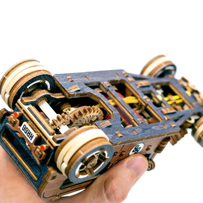 WOODEN.CITY – Hot Rod Le | 3D Holzpuzzle - Lama Welt