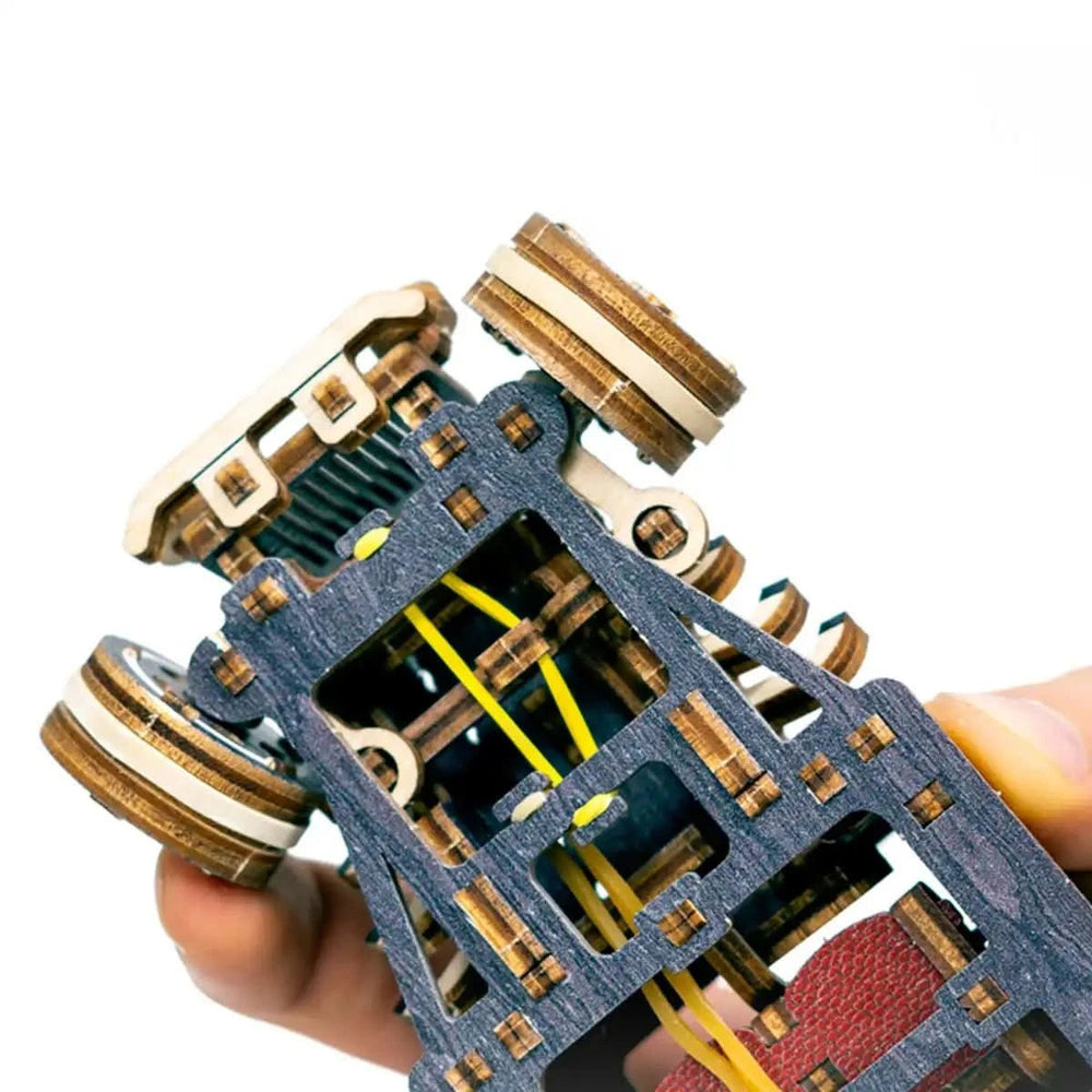 WOODEN.CITY – Hot Rod Le | 3D Holzpuzzle - Lama Welt