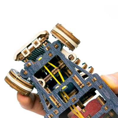 WOODEN.CITY – Hot Rod Le | 3D Holzpuzzle - Lama Welt