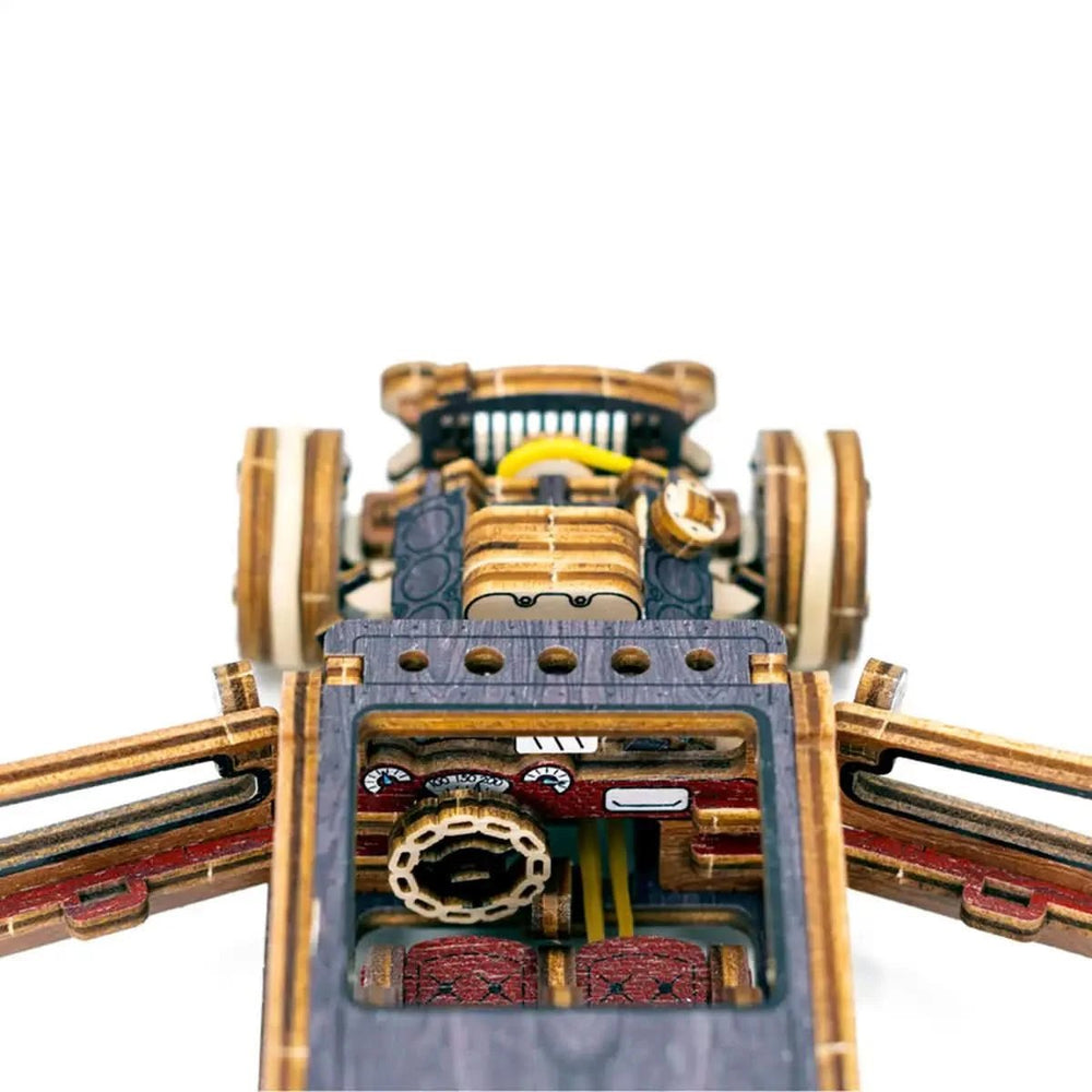 WOODEN.CITY – Hot Rod Le | 3D Holzpuzzle - Lama Welt